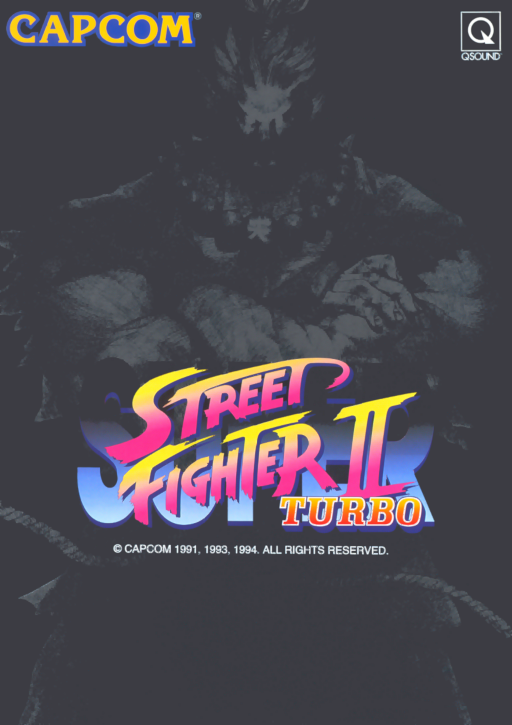 Super Street Fighter II Turbo (super street fighter 2 X 940223 etc) Arcade Game Cover
